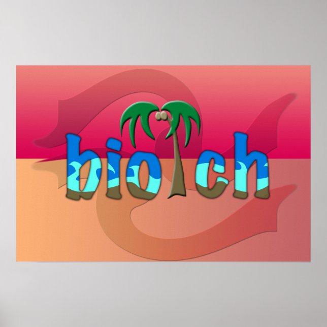 OMG! Biotch Poster (Framsidan)