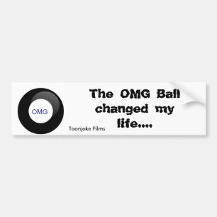 OMG-bollbildekal Bildekal