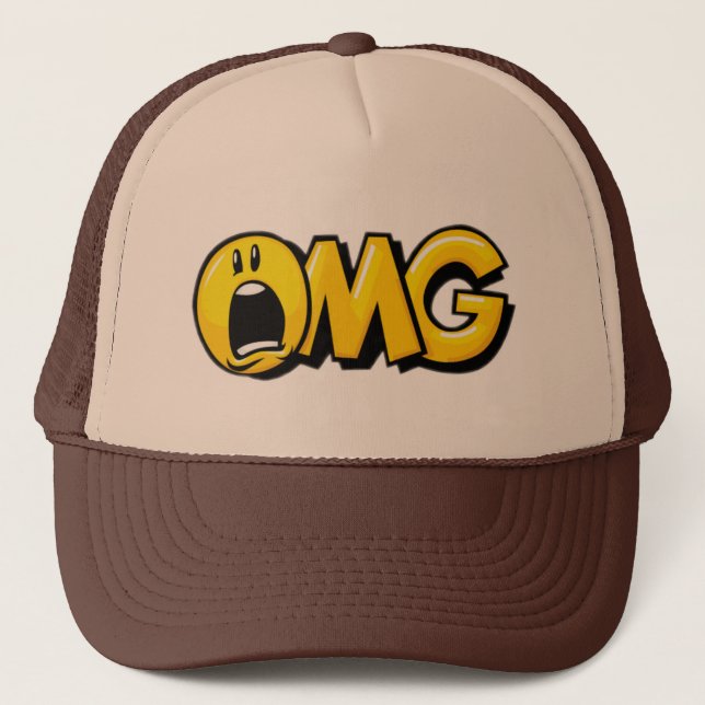 OMG Design Trucker Hats  Keps (Framsida)