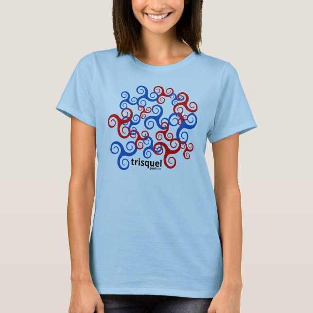 OMG! Det är fullt av Trisquels! Tee Shirt (Framsida)