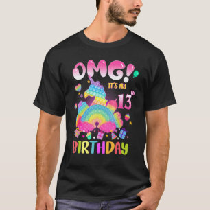 Omg det är min 13:e födelsedagstjejsare 13 år gamm t shirt