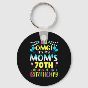 Omg Det är min mammas 70-årsdag Söta 70 år _ Nyckelring