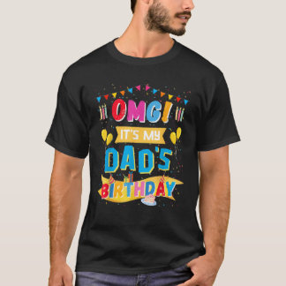 OMG Det är Min pappa Pappa Bday Party Kids G T Shirt