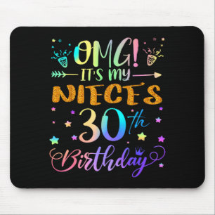 Omg det är min systerdotters 30-årsdag Söta 30 år Musmatta