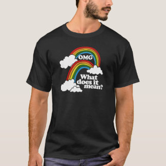 OMG dubblerar regnbågen vad det betyder Tee