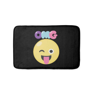 OMG Emoji Badrumsmatta