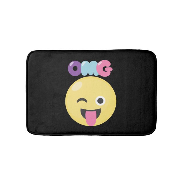 OMG Emoji Badrumsmatta (Framsidan)