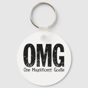 OMG: En storartad Goalie (hockey) Nyckelring