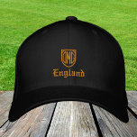 OMG England & British mode / Engelska patrioter Broderad Keps<br><div class="desc">Broiderade hattar: "OMG England" text mode baseball/truckerkeps för engelska patrioter - kärlek mitt land,  resa,  helgdag/sportfantaster</div>