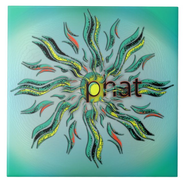 OMG! Fett! Kakelplatta (Framsidan)