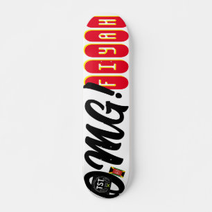 OMG FIYAH JMT 7 3/4-tums Skateboard Deck