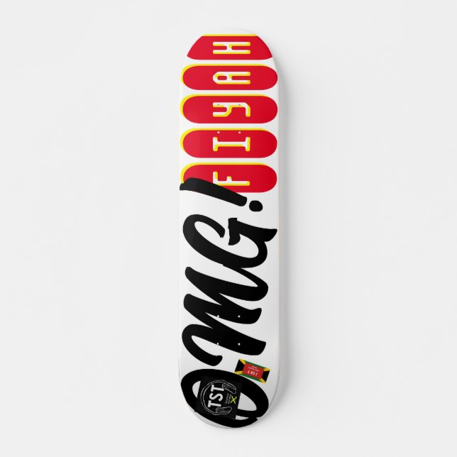 OMG FIYAH JMT 7 3/4-tums Skateboard Deck (Framsida)