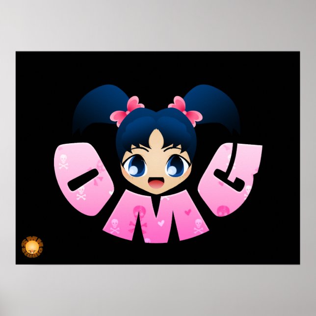 OMG Girl Poster (Framsidan)