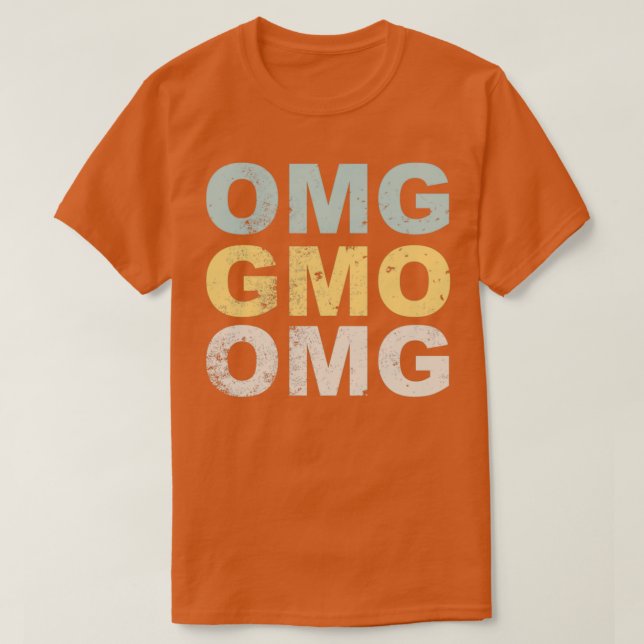 OMG GMO T SHIRT (Design framsida)