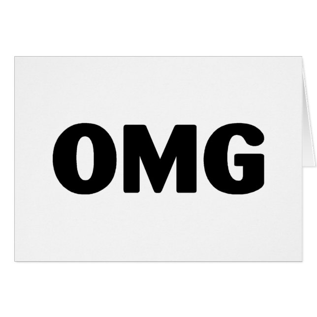 OMG HÄLSNINGSKORT (Framsidan Horizontal)