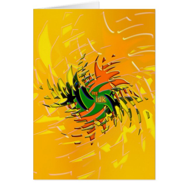 OMG! HÄLSNINGSKORT (Framsidan)