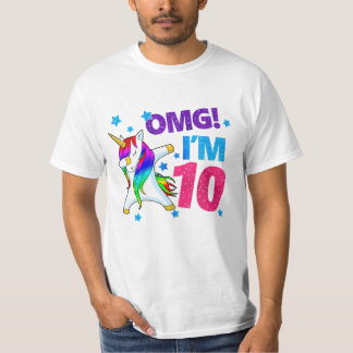 OMG I 10 Birthday Girl T Shirt