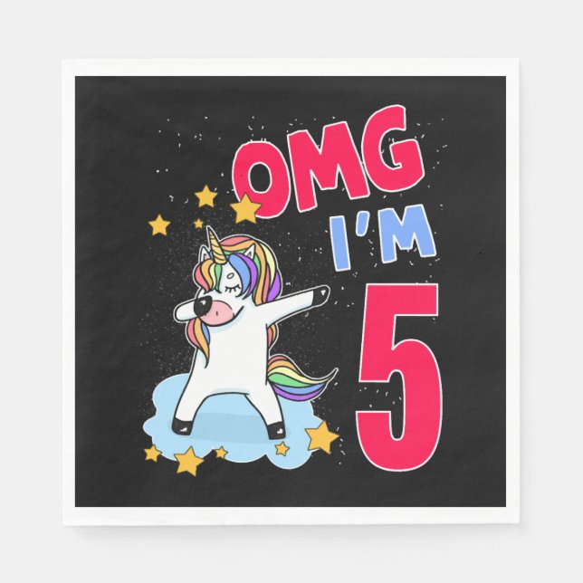 OMG I ÄN 5 PAPPERSSERVETT (Framsidan)