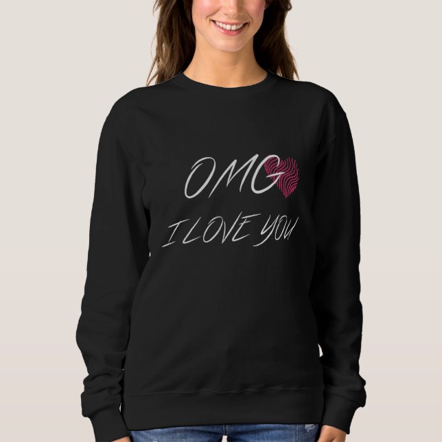 Omg I Kärlek, ditt meddelande om Kärlek T Shirt (Framsida)