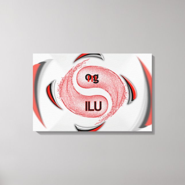 OMG! ilu Canvastryck (Framsida)