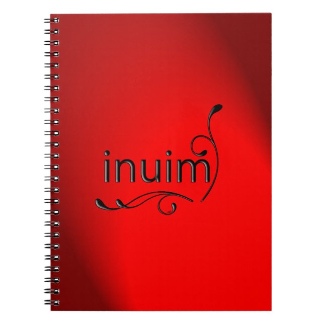 OMG! Inuim Anteckningsbok Med Spiral (Framsidan)