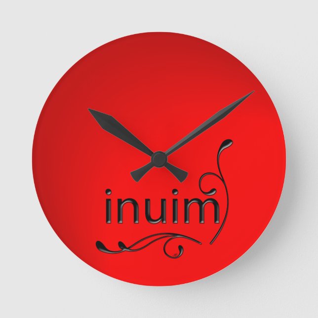 OMG! Inuim Rund Klocka (Framsida)