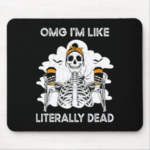 OMG Jag är som bokstavligt död Skeleton Coffee Hal Musmatta