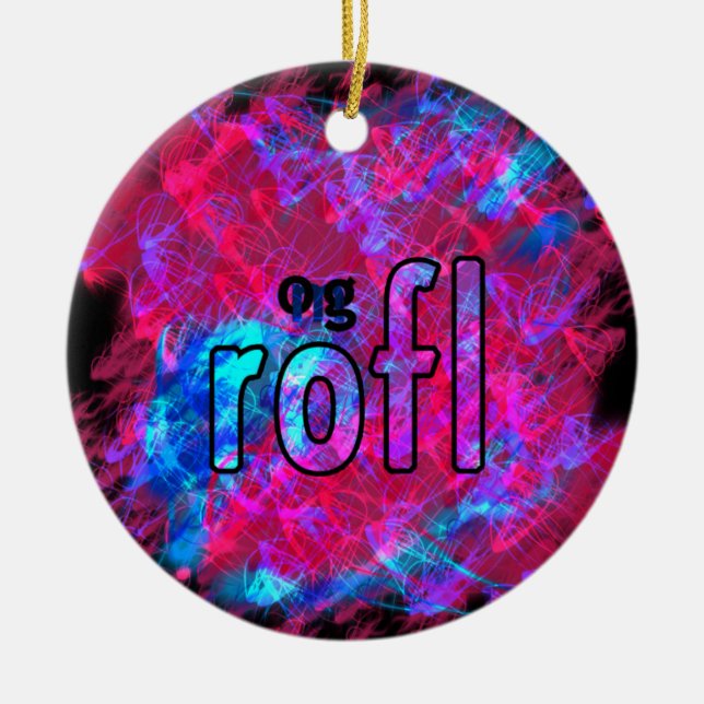 OMG! JULGRANSPRYDNAD KERAMIK (Framsidan)