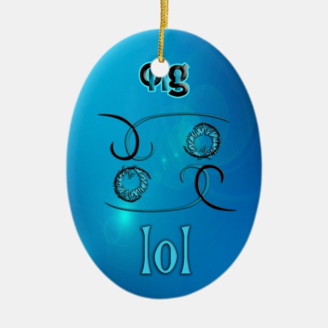 OMG! JULGRANSPRYDNAD KERAMIK (Framsidan)