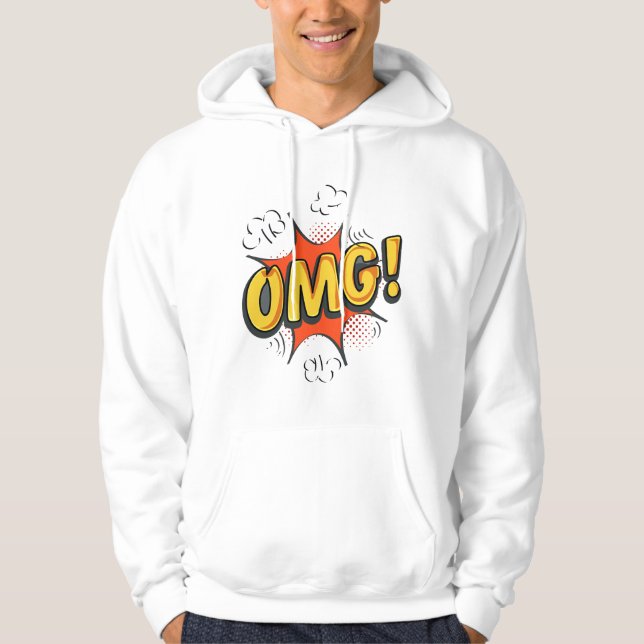 OMG-logotyp Hoodie (Framsida)