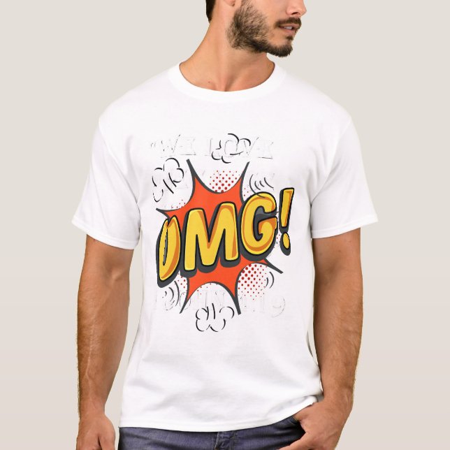 OMG-logotyp T Shirt (Framsida)
