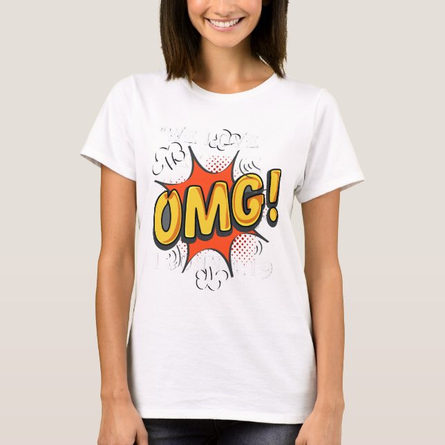 OMG-logotyp T Shirt (Framsida)