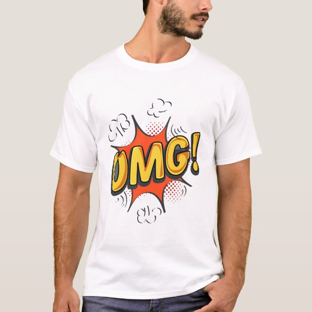 OMG-logotyp T Shirt (Framsida)