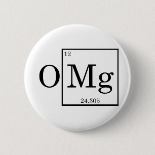 OMG - Magnesium - Mg - periodiskt bord Knapp