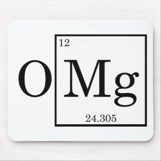 OMG - Magnesium - Mg - periodiskt bord Musmatta