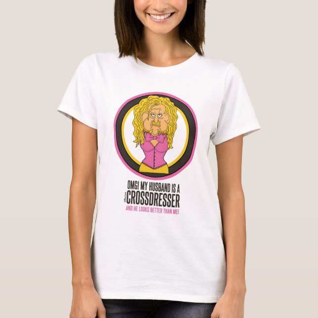 OMG Min make är en rolig tecknad. T Shirt (Framsida)