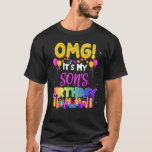 Omg min Sons Birthday T Shirt<br><div class="desc">Min sons-födelsedag.</div>