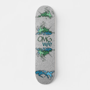OMG! MINI SKATEBOARD BRÄDA 18,7 CM