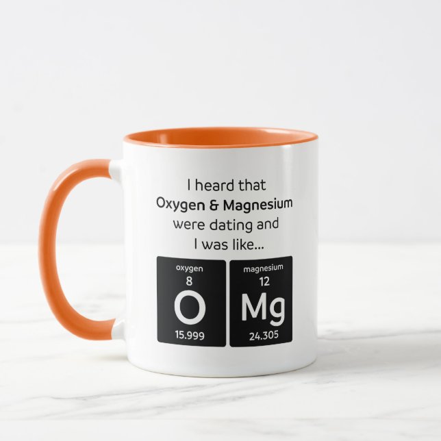 OMG Mugg - Perfekt Gift for a Geek / Science Älska (Vänster)