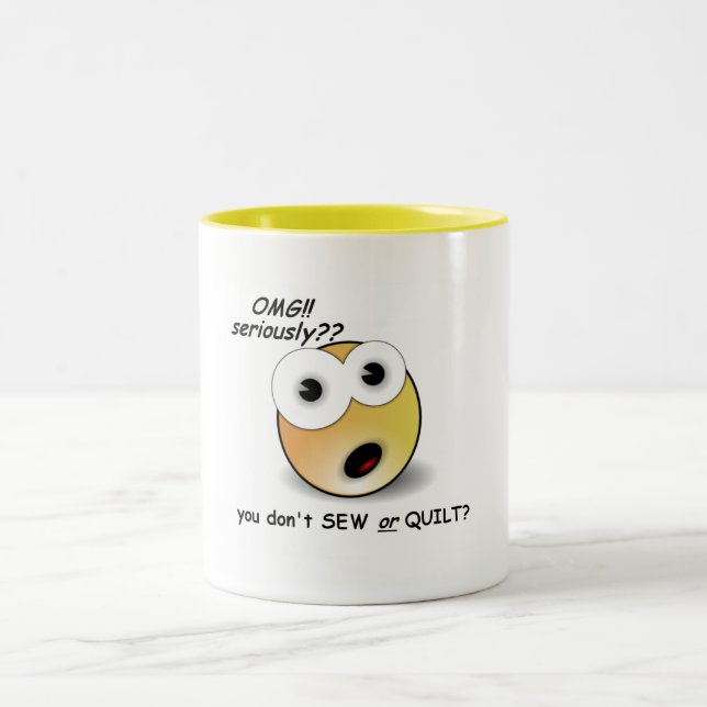 OMG-mugg Två-Tonad Mugg (Center)