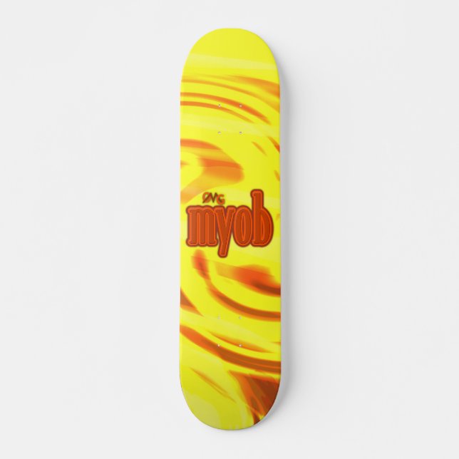 OMG! Myob Skateboard Deck (Framsida)