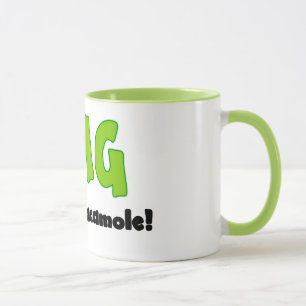 OMG Oh My Guacamole - Lustigt kaffe Mugg