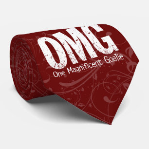 OMG: One Magnificent Goalie (Hockey) Tie Slips
