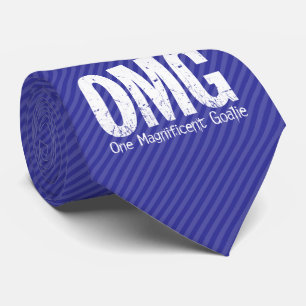 OMG: One Magnificent Goalie (Hockey) Tie Slips