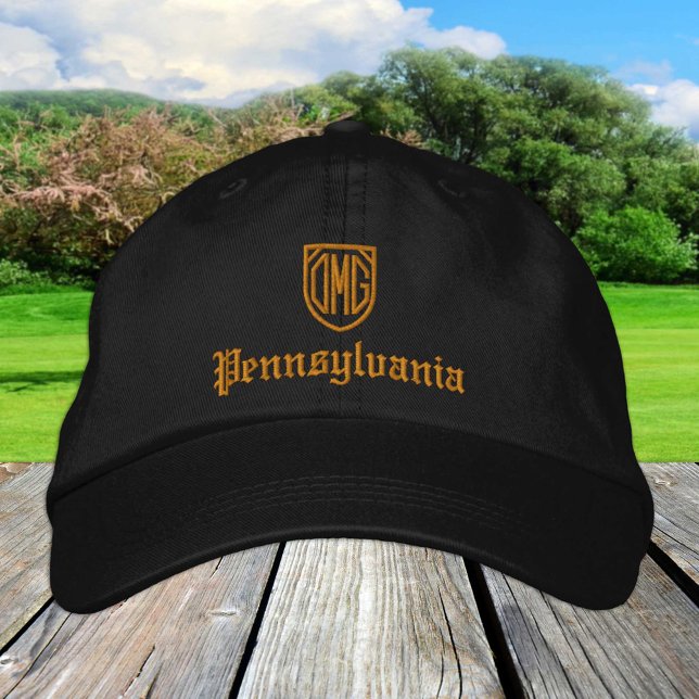 OMG Pennsylvania & American mode, USA/patrioter Broderad Keps (Skapare uppladdad)