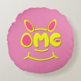 OMG Pillow Rund Kudde