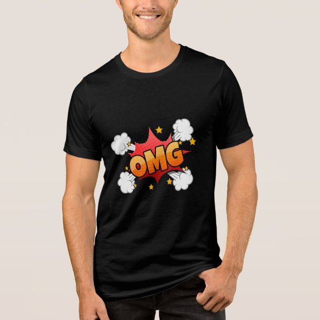 OMG puff t-shirt (Framsida)