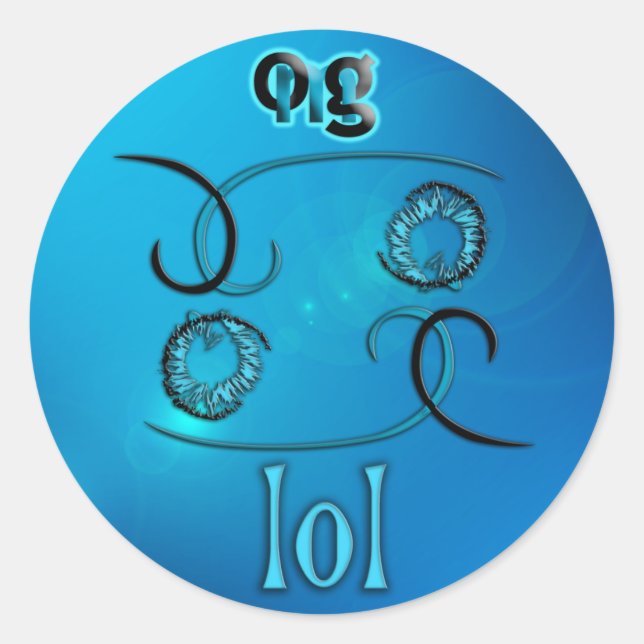 OMG! RUNT KLISTERMÄRKE (Framsida)