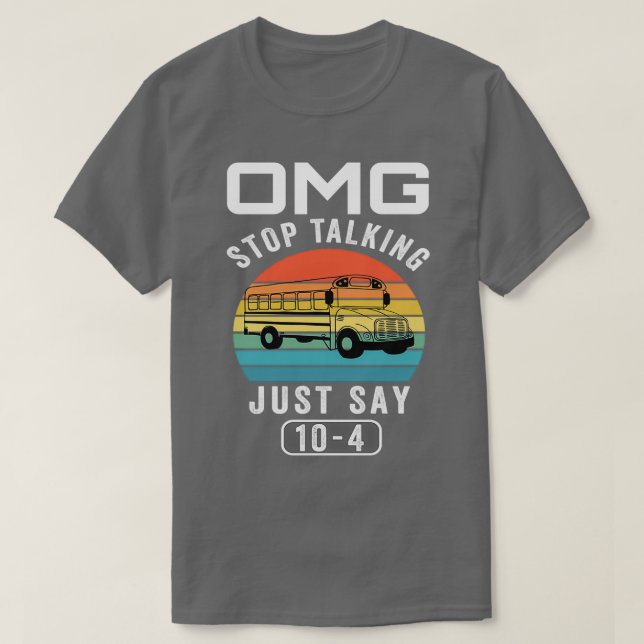 Omg Sluta prata, säg bara 1 T Shirt (Design framsida)