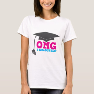 OMG SOM JAG AVLADE EXAMEN! underbar studentengåva Tee Shirt